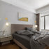 Vanity Modren Wall Light Fixtures Milky White Round Glass Sconce Light Bedroom
